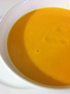 Una foto de Puré de calabaza