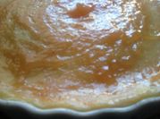 Una foto de tarta de quesitos horno
