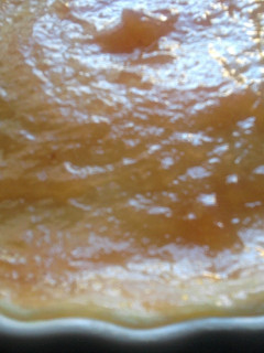 Una foto de Tarta de queso con dulce de mebrillo