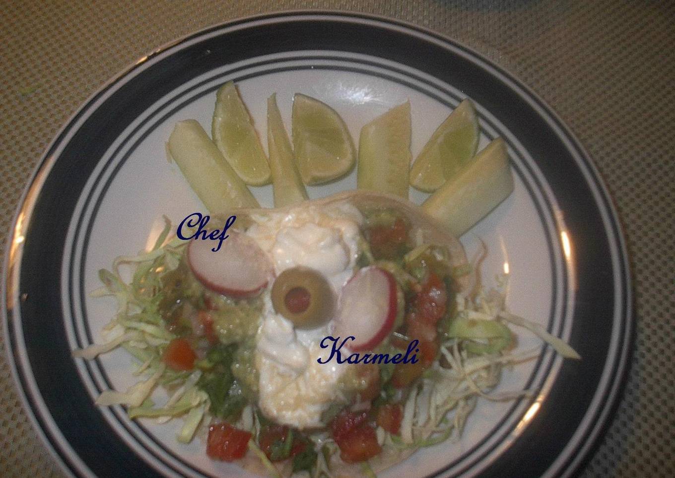 Tacos de pescado o de camarón (gambas) estilo Ensenada, Baja California