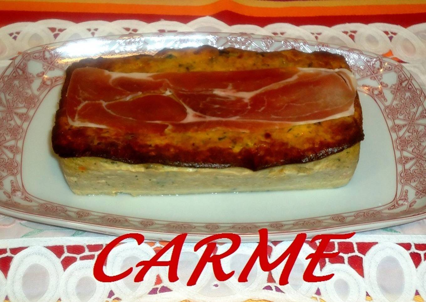 Pastel de pollo y cerdo<br />