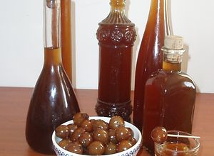 Una foto de Licor de uvas