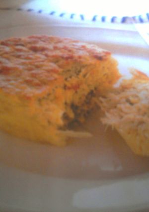 Una foto de Pastel de macarrones y verduras
