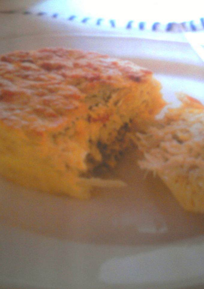 Una foto de Pastel de macarrones y verduras