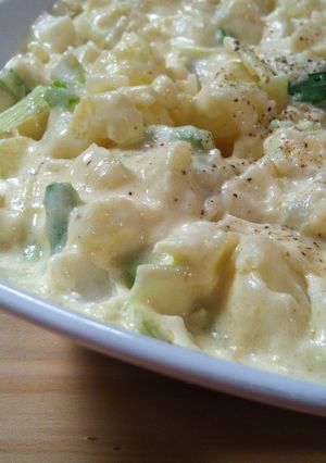 Una foto de Ensalada de papa y mayonesa