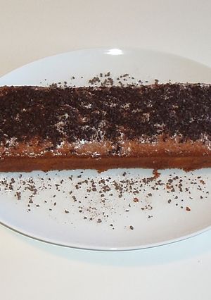 Una foto de Plum cake de avellanas