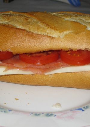 Una foto de Chapatas de salmón