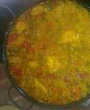 Arroz con pollo granja