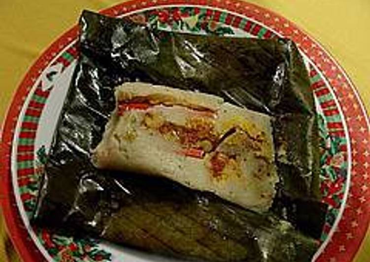 Tamal de cerdo de Costa Rica