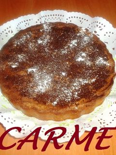 Una foto de Tarta húmeda con nueces
