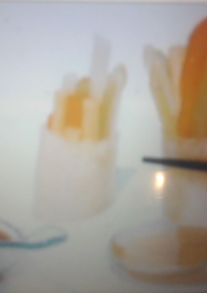 Una foto de Sushi de frutas