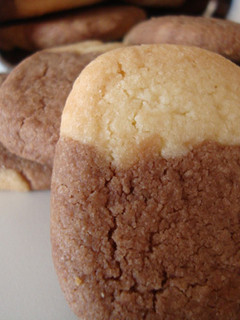 Una foto de Galletas de chocolate y mantequilla