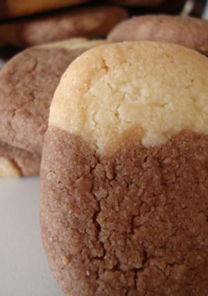 Una foto de Galletas de chocolate y mantequilla