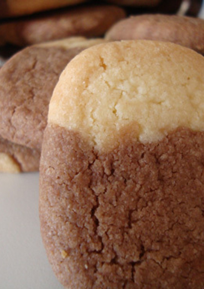 Una foto de Galletas de chocolate y mantequilla