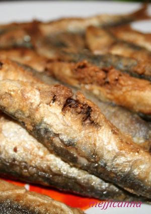 A picture of Fried Sardines.