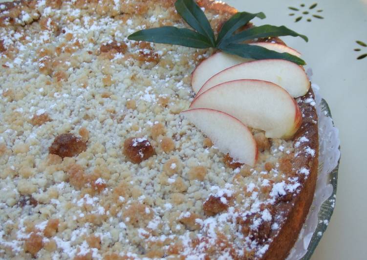Tarta vienesa strudel de manzana y almendras
