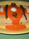 Pastel de pescadilla con verdura