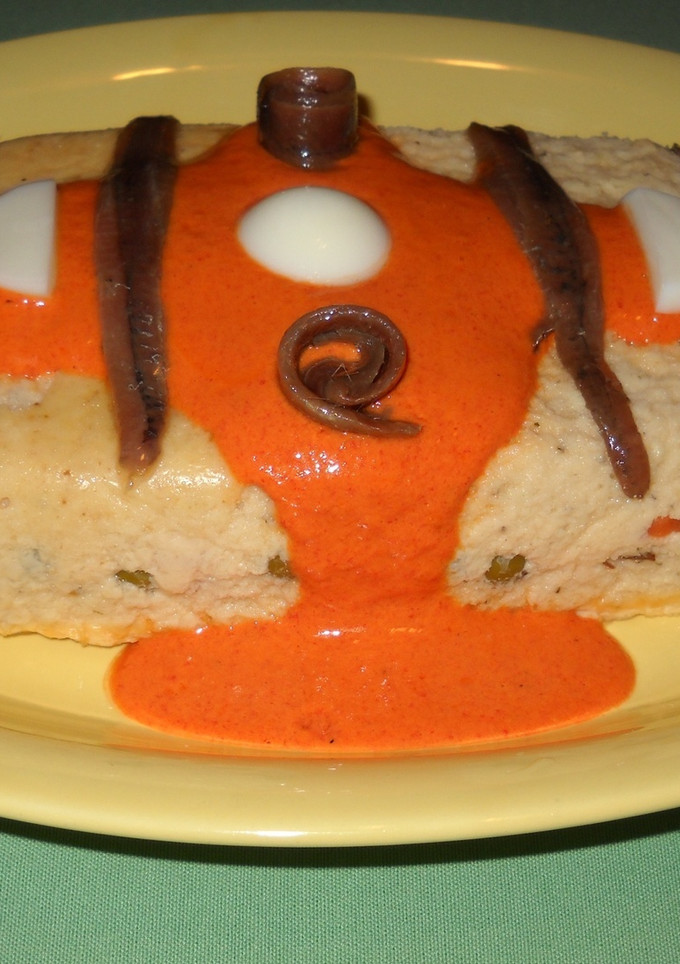 Una foto de Pastel de pescadilla con verdura