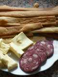Grisines chatos caseros