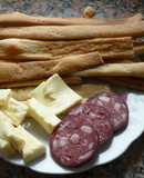 Grisines chatos caseros