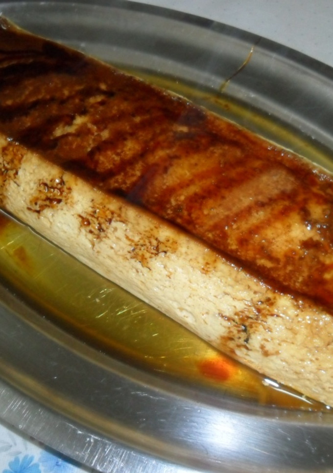 Una foto de Flan de vainilla y miel