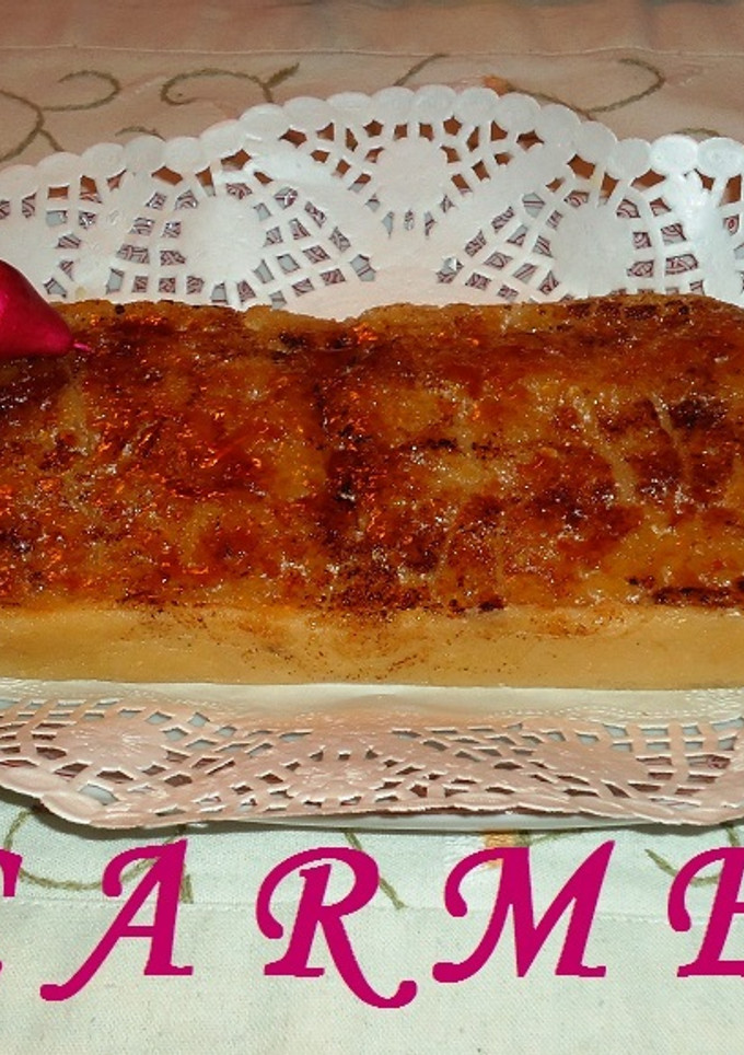 Una foto de Turrón de yema quemada