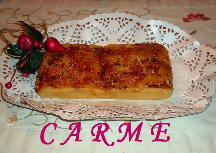 Turrón de yema quemada