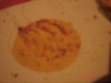 Langostinos en salsa de choclo