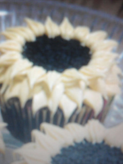 Una foto de Magdalenas girasol