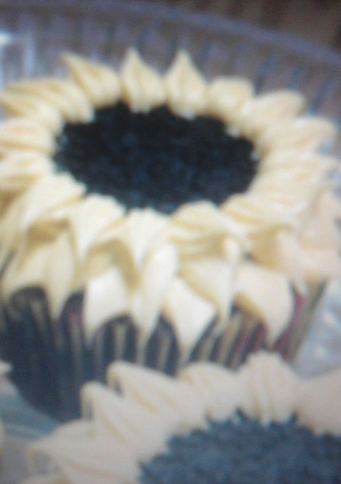 Una foto de Magdalenas girasol