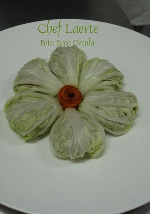 Una foto de Trouxinha de acelga com milho verde
