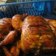 Pollo relleno puertorriqueño