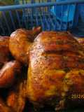 Pollo relleno puertorriqueño