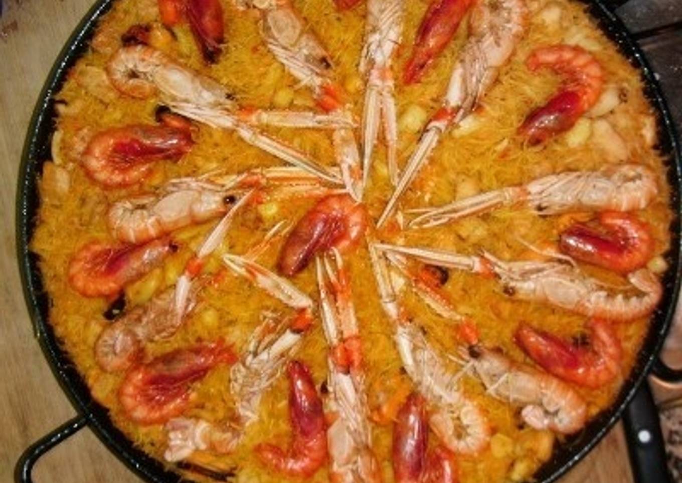 Fideuà con fideos nº 1