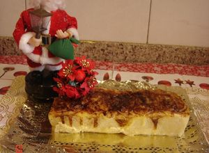 Una foto de Turrón de yema tostada