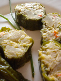 Una foto de Pimientos rellenos al horno