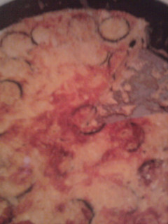 Una foto de Tortilla gruesa con calabacín a la italiana