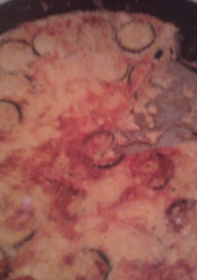 Una foto de Tortilla gruesa con calabacín a la italiana