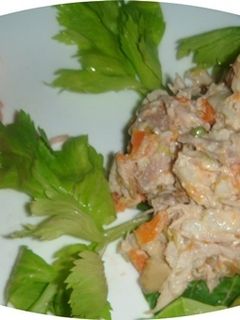 Una foto de Pelo de Ángel Mexicano con Ensalada
