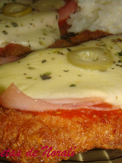 Una foto de Milanesas a la Napolitana