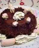 Tarta con turrón (Charic)