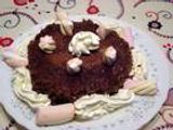 Tarta con turrón (Charic)
