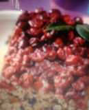 Pastel alfombra roja 