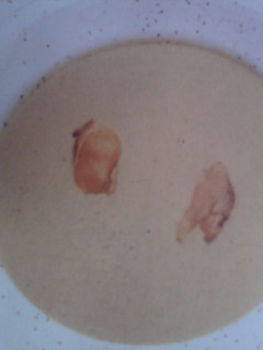 Una foto de Crema de mejillones al apio