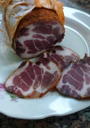 Una foto de Bondiola casera (fiambre)