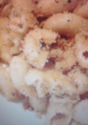 Una foto de Macarrones con pan rallado