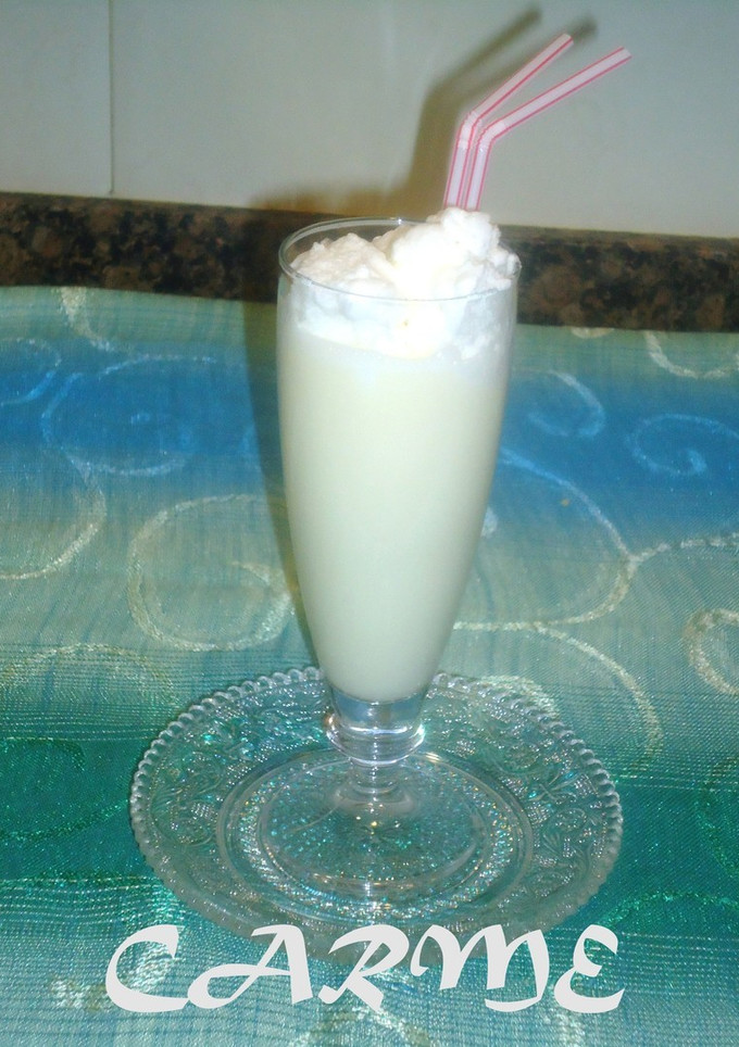 Una foto de Yogurt a la piña