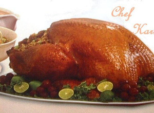 Una foto de Pava o Pavo con Relleno a la Karmel