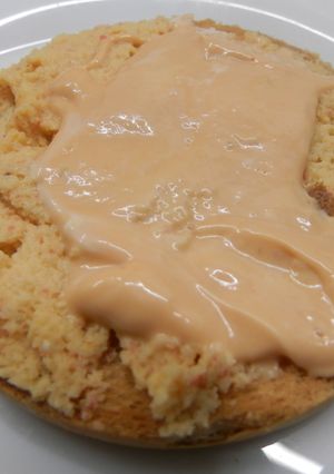 Una foto de Pastel de palitos de cangrejo