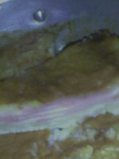 Una foto de Tarta de jamón, queso y merengue